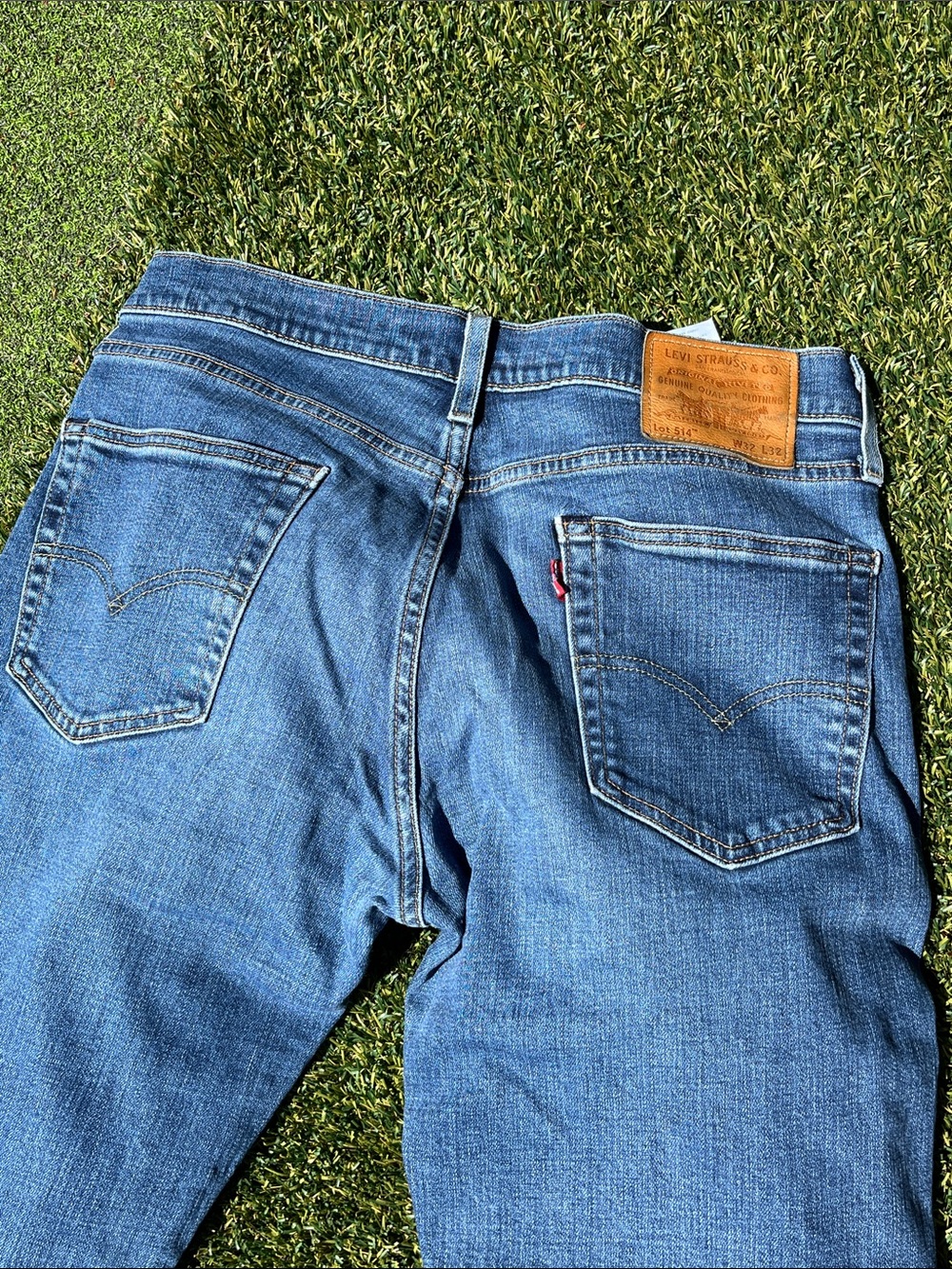 Bundle of Levi’s 32x32 Men's 514, 3 pair blue & grey - Picture 5 of 13